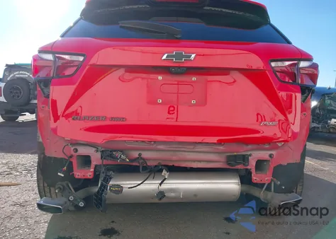 2021 Chevrolet Blazer Awd Rs из США, поврежденный, VIN 3GNKBKRS5MS549363